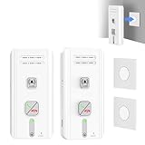 2 Way Intercoms Wireless for Home Office,2026 Upgraded Magnetic Adsorption Long Range Intercom System,Portable Room to Room 30 Days Long Standby Time 5 Level Volume Adjustment, Expand to 5 Intercoms