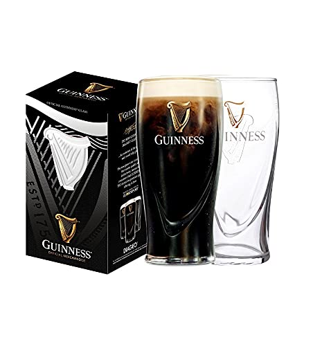 Copo Para Cerveja Chopp Escuro Guinness 600ml