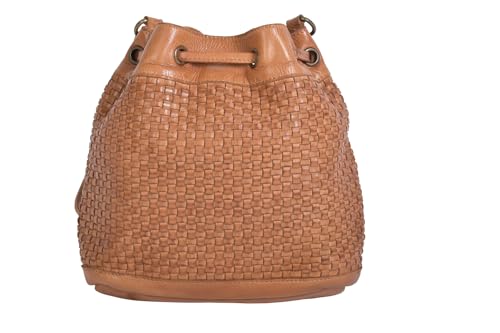 STS Ranchwear Womens Sweetgrass Bucket Bag Distressed Tan Leather Bucket Bag3