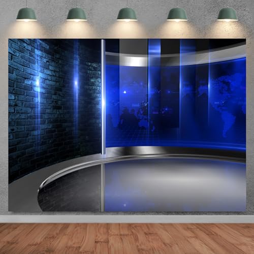 Fondo de pantalla 7x5 pies para estudio y podcast miniatura 2