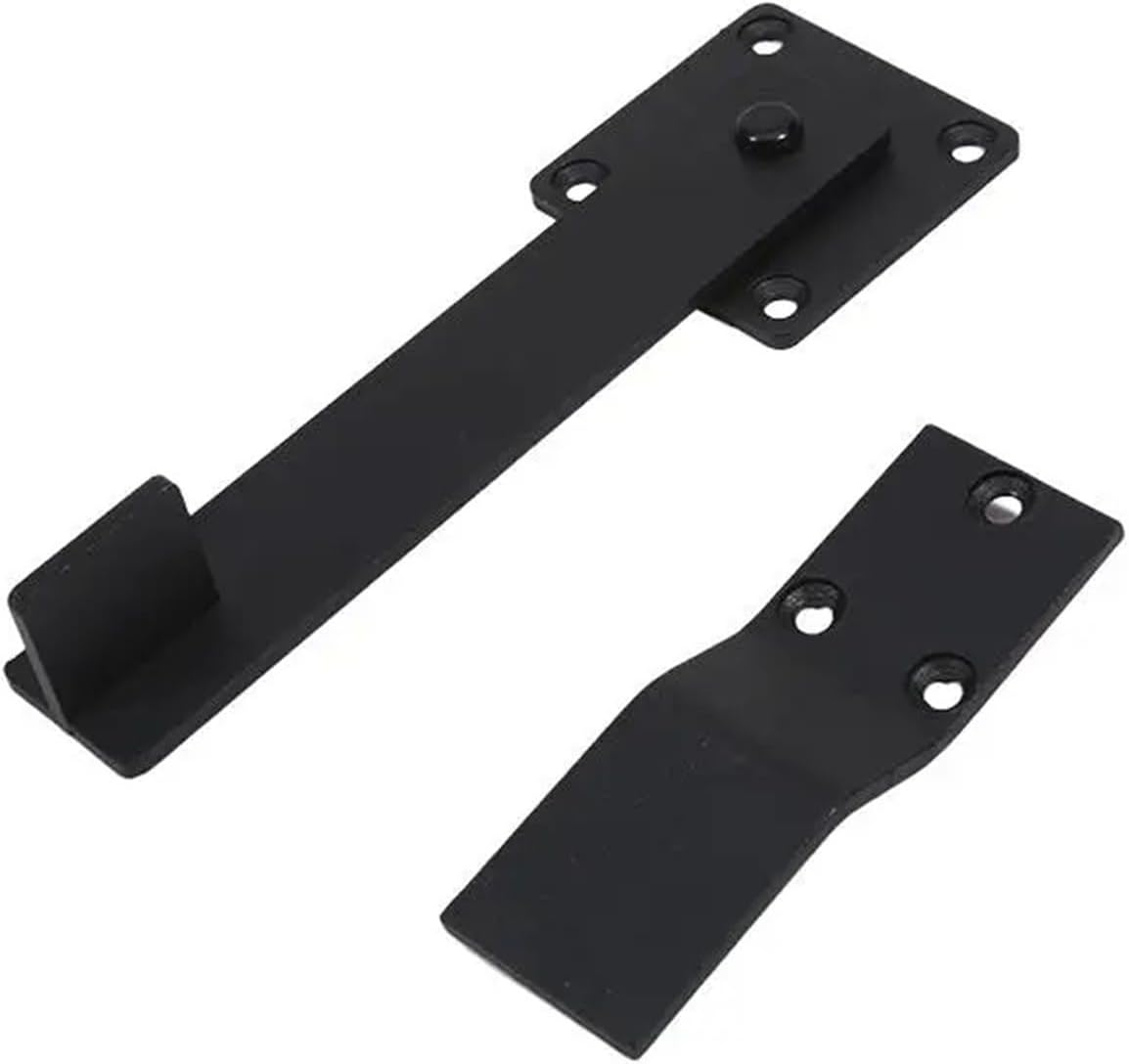 Gate Latch 3pcs Flip Door Lock Latch - Carbon Steel Barn Gate Latch for Privacy Protection, Fence & Barn Door Security for Cabinet, Shed