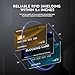 LEDONGUS RFID Blocking Cards – 6 Pack| Anti-Theft Contactless NFC Protection for Debit Credit Cards & Wallet | Slim & Durable Perfectly fits in Wallet | 2 RFID Sleeves Included |Black