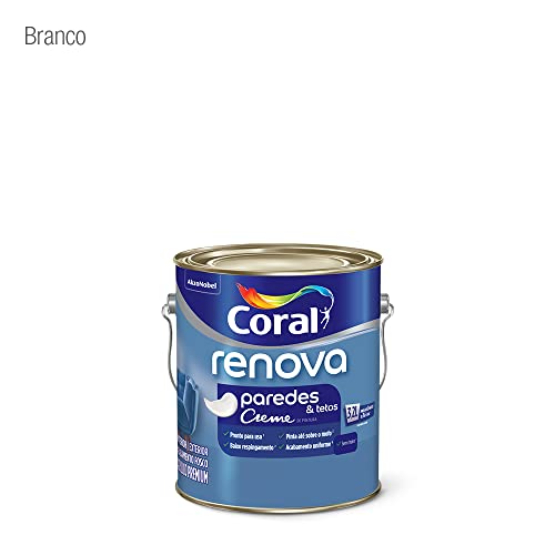 RENOVA PAREDES & TETOS FOSCO BRANCO 3,2L - CORAL