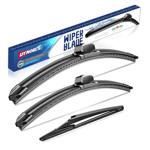 Dynoels Wiper Blades, 3 Windshield Wipers for Toyota RAV 4 2019-2023, Venza 2021-2022, Verso 2009-2019, 26