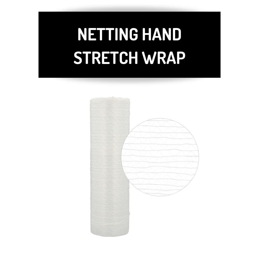 PSBM 96 Rollen Palettennetz, belüftete Stretchfolie, industrielle Stärke, transparente Schrumpffolie für Umzug, Verpackung, Versand, Palettenverpackung, Tiefkühlkost und Pflanzen, 96 Rollen