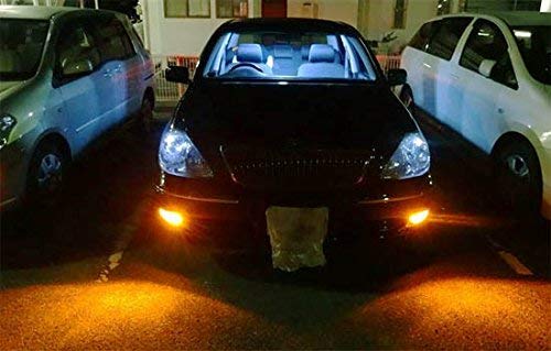 Ijdmtoy 360-Degree Shine 15-Smd-3030 High Power 5202 Led Bulbs Compatible With Fog Lights Or Daytime Running Lights, Amber Yellow #TOP4
