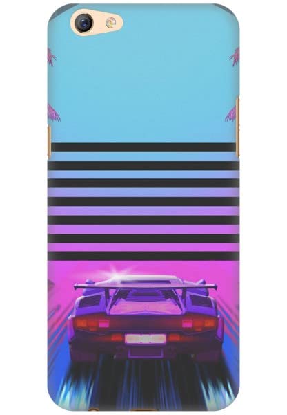 Car Heaven Printed Back Cover Phone Case for Oppo F3 Back Cover Printed