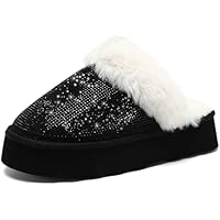 Waysoland Zapatillas de casa Mujer,Las Plataforma Pantuflas a