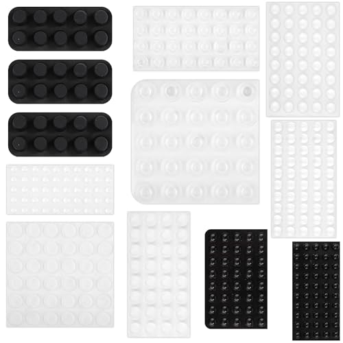 385 Pièces de Bump Dots pour Malvoyants, Styles Assortis Aides à la Basse Vision Aides à la Lecture pour les Aveugles Points Tactiles Surélevés pour les Personnes Âgées à Basse Vision