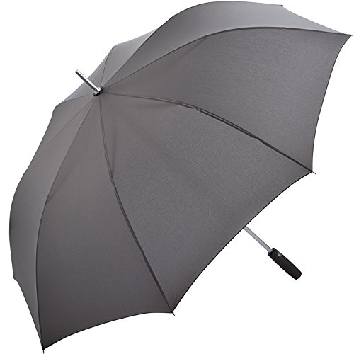 Parapluie golf FARE FP7580 gris grand modèle anti vent solide