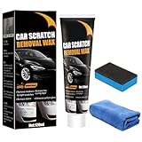Kit Rimuovi Graffi Auto, Rimozione Graffi Auto Per Veicoli, Pasta per Riparazione Graffis Autos, Graffi Vernice Auto, Cera per Riparazione Graffis Dell'auto,Pasta Riparazione Antigraffio
