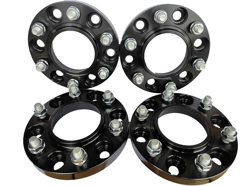 Entretoise roue alliage 6x120 noir 20mm pour entraxe de voiture