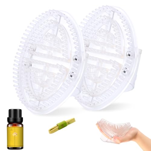 2Pcs Meridian Brush Massage Body Brush 2026 Upgraded Meridian Massage Brushes with 10 ML Essential Oil Full Body Relaxation Cellulite Massager Brushes for Arms Belly Back Legs
