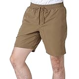 [ポンタペス] サーフパンツ メンズ ロング丈 PR-4900 ボードショーツ 水陸両用 水着 無地 M タン [02] 茶色