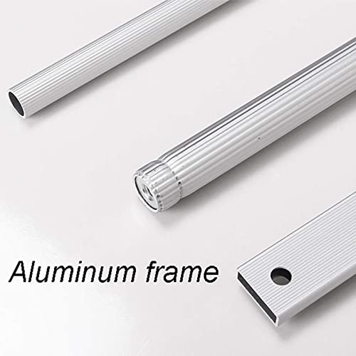 Tringle à vêtements réglable en aluminium durable pour dressing