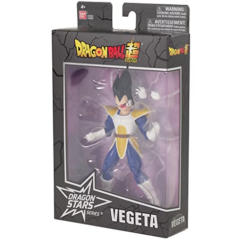 Image of Dragon Ball Super - Dragon Stars Vegeta (Dragon Ball Z) 6.5 Inch Action Figure, Series 20, (36860)