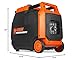 WEN Quiet and Lightweight 4800-Watt RV-Ready Portable Inverter Generator with Fuel Shut Off (56477i)
