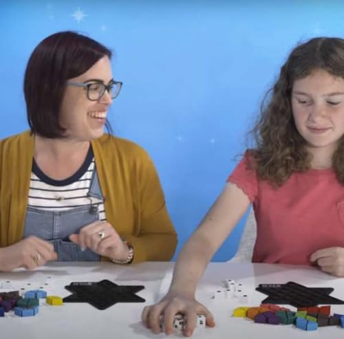 The Happy Puzzle Company - The Genius Star - Educational Brainstorming - Strategy Game and Skill Building - 8 Years + - 1 or 2 Players - Multilingual - SGHP 002