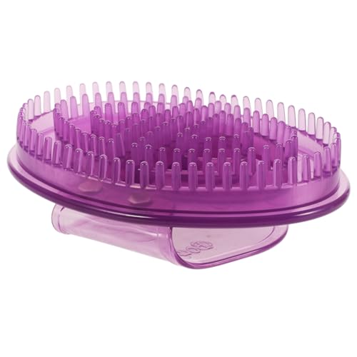 VALICLUD 5 Piezas Cepillo de Masaje de Silicona Multifuncional para Cuerpo Herramienta de Masaje Portátil para Cuello Espalda para Estimulación de Puntos de Acupresión y Relajación Muscular