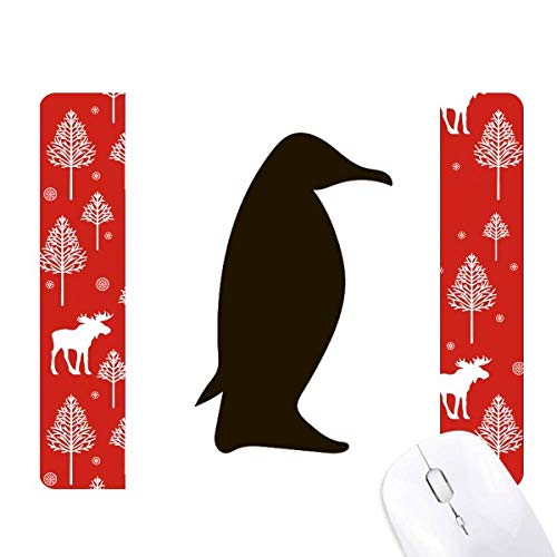 Portrait noir animal souris de Noël décoration forêt et bois pour maison
