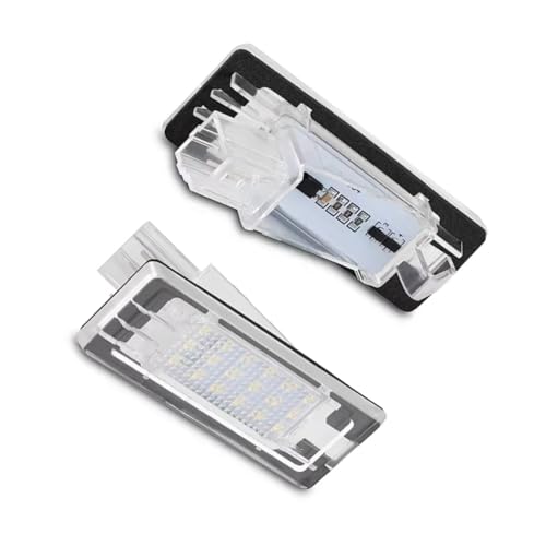 Luces Matricula Compatible Con Dacia Para Duster Para Lodgy Para Logan MCV Luces De Matrícula, Luces De Matrícula 8200013577,8200013577F