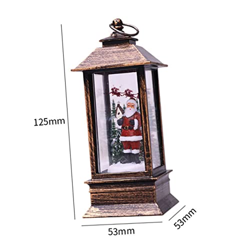 Ciieeo 3 Pecas luzes de Natal luz portátil lanterna de natal LED lâmpadas de led lampadas led decora