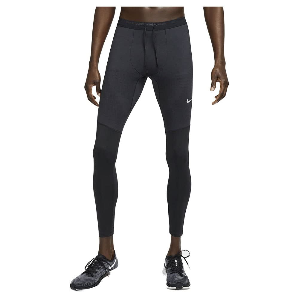 Nike Men Phenom Elite Running Tights (Small, Black)