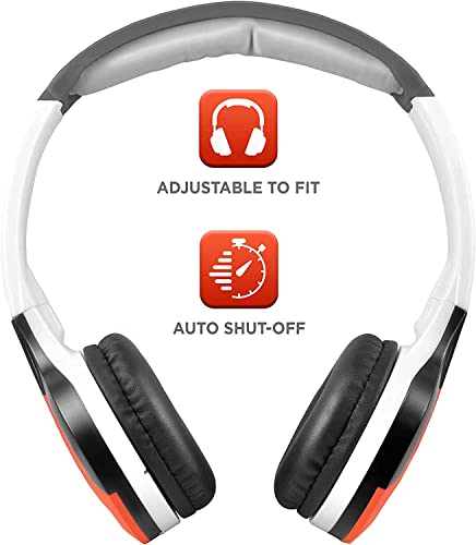 Xo Vision Ir630Or Universal Ir Wireless Foldable Headphones - Orange Wireless Bluetooth-Enabled Lightweight Portable For Iphone, Car, Kids Wireless Headphones For Universal Car Entertainment System #TOP1