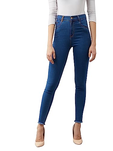 Jean skinny taille haute pour femme actif en denim extensible Dolce Crudo