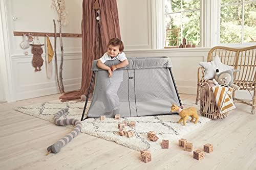 Babybjorn Lit Parapluie Light Argent Amazon Fr Bebe Et Puericulture