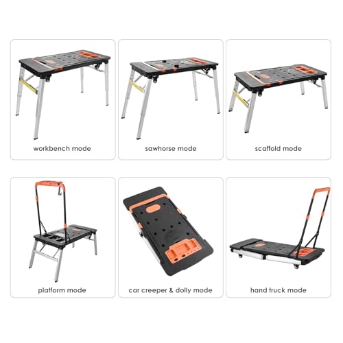 Heavy Duty Steel Workbench Adjustable