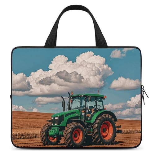 Sac à bandoulière pour ordinateur portable 43,2 cm motif tracteur