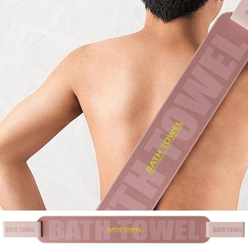 Laveur de dos pour douche double face avec poignées exfoliantes - 3