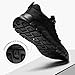 Running Shoes for Women Sneakers Tennis Non Slip Walking Gym Black Workout Athletic Comfortable Size 8.5 Fashion Sport Casual Shoe