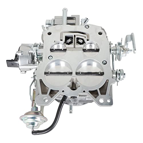 waltyotur 4 Barrel Carburetor For 1904R 1906R Rochester Quadrajet 4MV Vacuum Secondary 750CFM Replacement for Chevy GMC with 305-350c.i Engine 1980-1989 Electric Choke 4BBL Carb W/Gaskets Plugs Jets