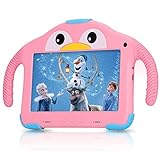 【Speicher mit großer Kapazität】Dieses Tablet für Kinder ist mit der neuesten Version des Android 10.0-Betriebssystems ausgestattet, das sicherer und schneller als das Android 9.0 ist. Der 1,6-GHz-Quad-Core-Prozessor ist 20% schneller als normale Prozessoren. Das Android-Tablet für Kinder verfügt über 32 GB ROM und erweiterbaren SD-Slot (max. 64 GB), der das Speichern von E-Books, Songs, Bildern, Videos und vielem mehr erleichtert!