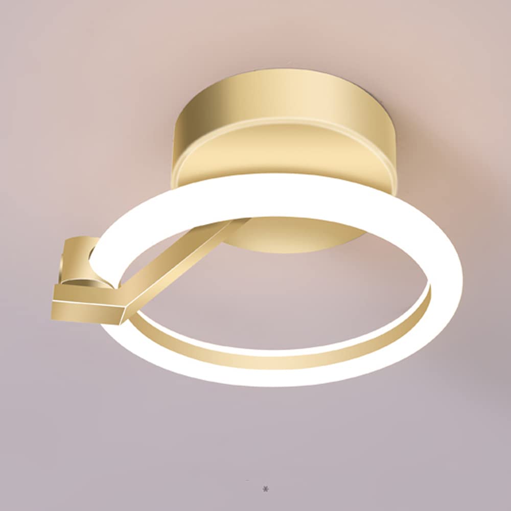 Plafonnier acrylique plafond carré LED pour éclairage corridor de personnalité - 3