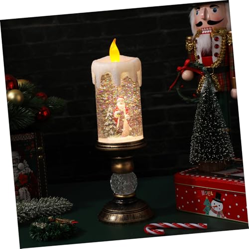 Lampe bougie de Noël romantique veilleuse Gatuida douce - 4