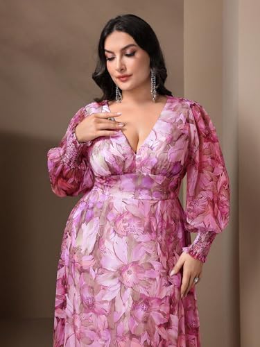 Image of TOLEEN Women's Plus Size Sequin Dress Luxurious Style Formal Cocktail Evening Party Maxi Dresses
