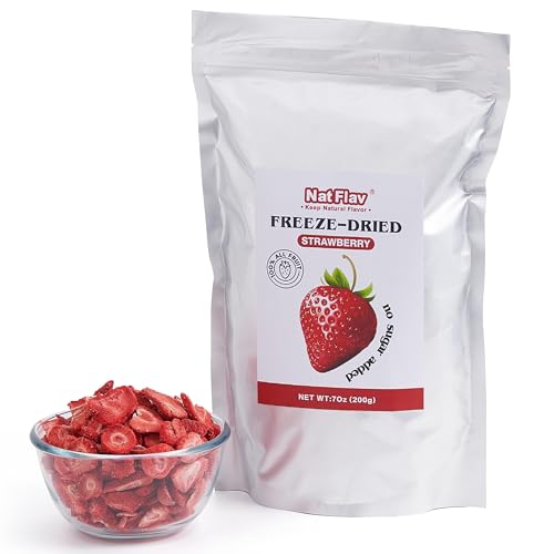 Nat Flav Freeze Dried Strawberry Slices | 7oz | 100%