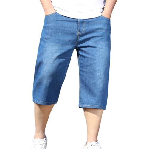 Short en jean décontracté homme idéal pour les vacances et sorties d'été