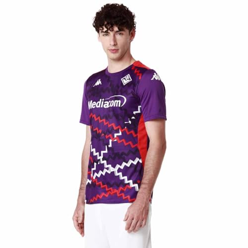 Maillot Fiorentina football violet homme Aboupre Pro 8 tenue sport