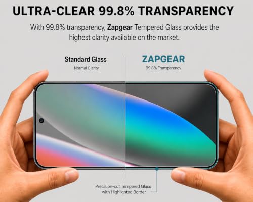 Image of Tempered glass for Google Pixel 10 Screen Protector (6.3 inch) | 9H Hardness | Edge-to-Edge | Fingerprint Unlock Compatible | Bubble-Free | HD Clear | Oleophobic | Case Friendly
