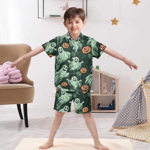 Image of Boccsty Ice Cream Drip Boy Summer Shorts Sets Hawaiian Toddler Boys T-Shirt & Pants 2 Pcs 3T-10T