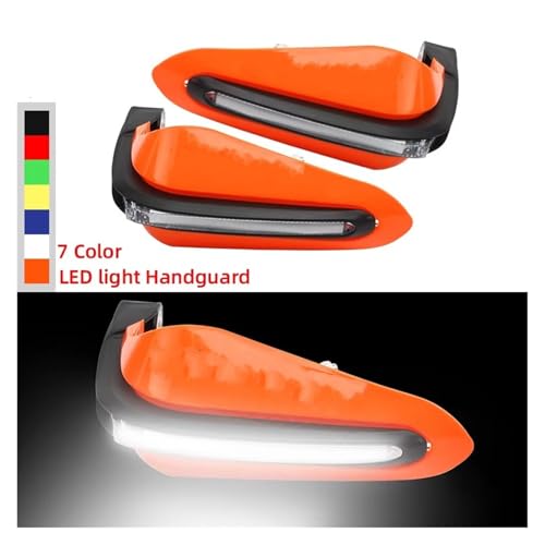 Protège Mains LED Moto Noir pour Aprilia Pegaso SXV SR RSV