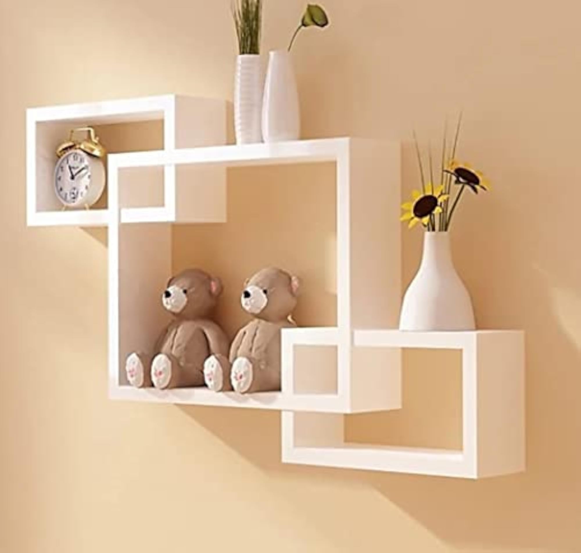 Rectangle Floating Wall Shelf for Home Décor