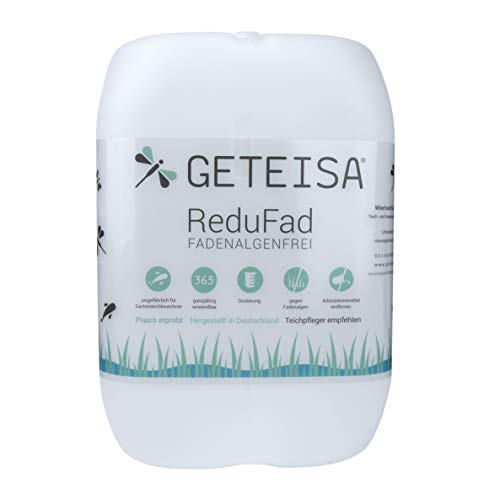 GETEISA ReduFad 5kg • Fadenalgenvernichter • Algenvernichter Teich, Gartenteich, Koiteich • Fadenalgen dauerhaft entfernen • fadenalgenfrei Cover