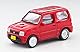 TomyTEC 323679 Car-Collection, 4X Honda/Suzuki, rot 1:150 Spur N