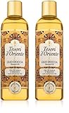 Tesori d’Oriente Duschöl Amla- & Sesamöl, 250 ml, aromatische Dusche mit Amla-Frucht und Sesamöl, Öl zur sanften Reinigung und Körperpflege, Wellness-Rituale für Körper & Sinne (Packung mit 2)