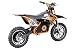 Gepard - Motocicleta mini de Enduro y motocross, para niños, eléctrica, horquilla...